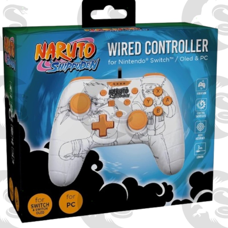 Konix Naruto Shippuden Manette filaire pour Nintendo Switch|PC