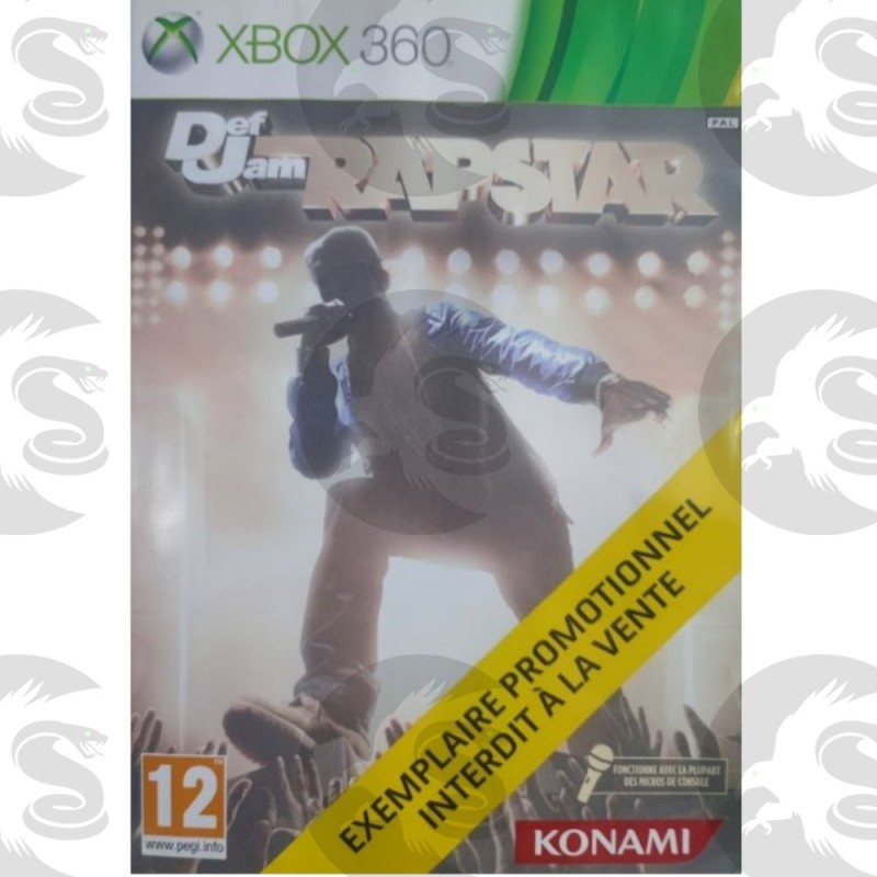 Def Jam Rapstar Exemplaire Promotionnel | Xbox 360