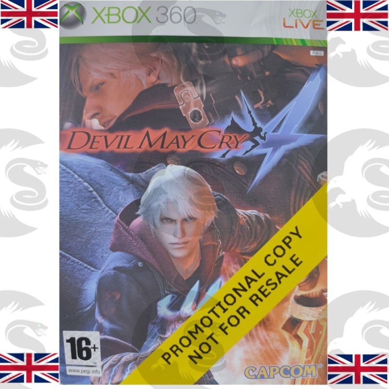 Devil May Cry 4 DIsc Promotionnel VERSION UK | Xbox 360