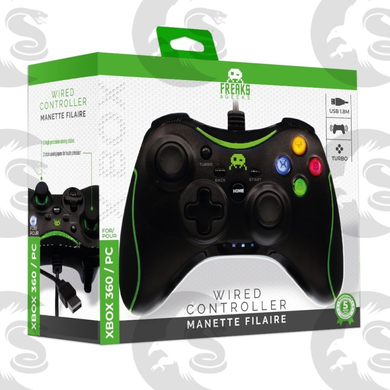 Manette Filaire pour Xbox 360 / PC