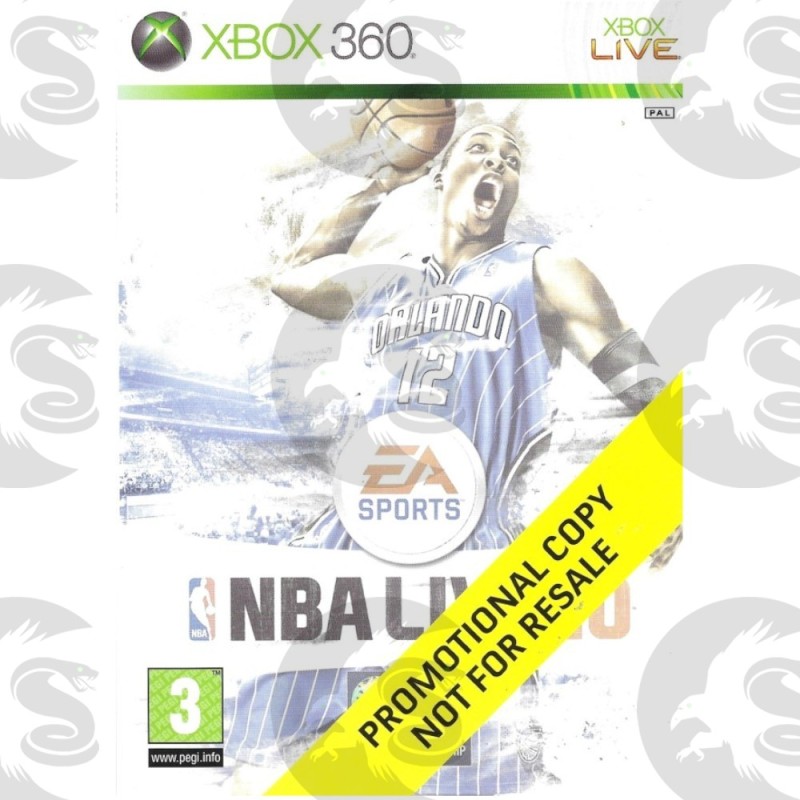 NBA Live 10 Disque Promotionnel | Xbox 360
