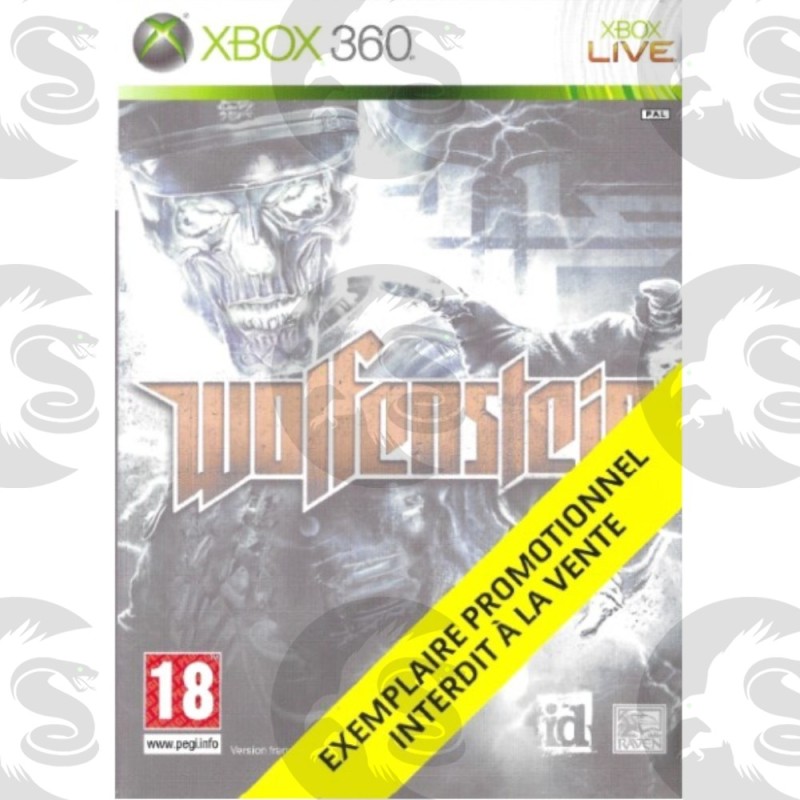 Wolfenstein | Exemplaire promotionnel | Xbox 360