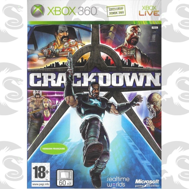 Crackdown  + MAP | Xbox 360