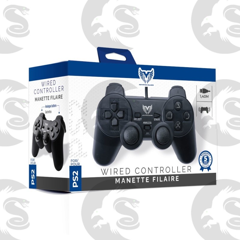 Manette noire pour PS1 | PS2