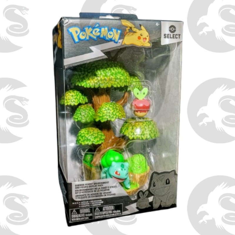 Pokemon pack environnement | Bulbizarre et Verpom
