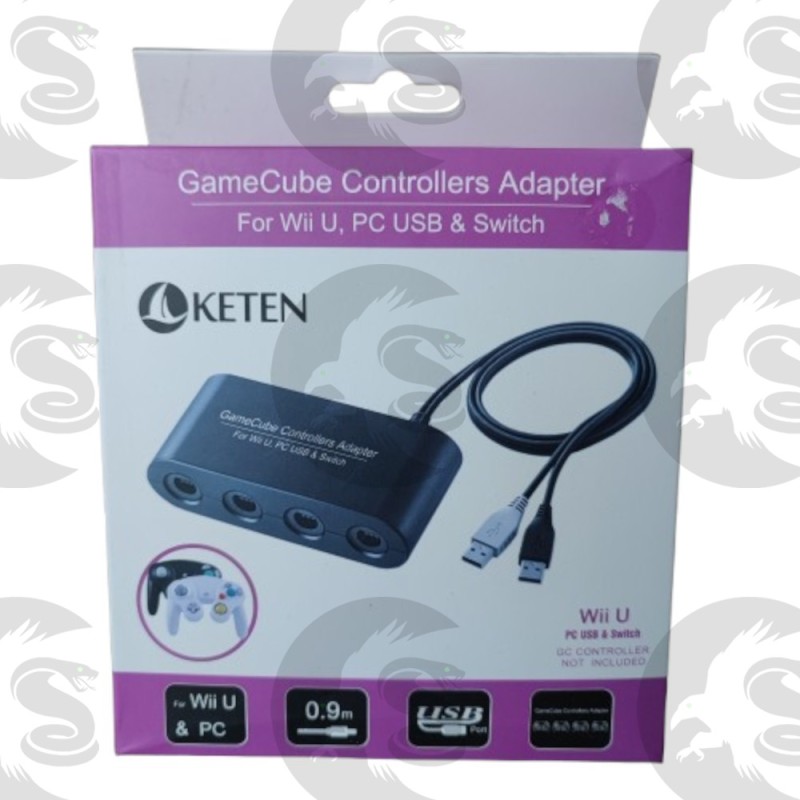Adaptateur Contrôleur GameCube | Nintendo Wii-U et Switch