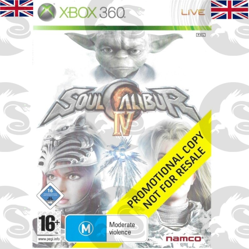 SoulCalibur IV Disque Promo|Version UK|Xbox 360