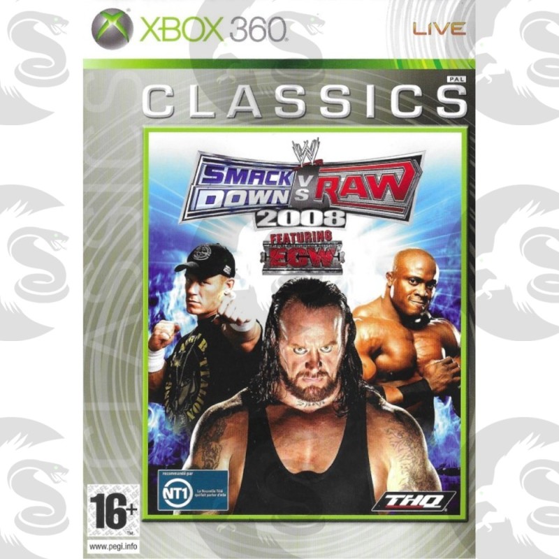 WWE Smackdown vs Raw 2008 Classics | Xbox 360