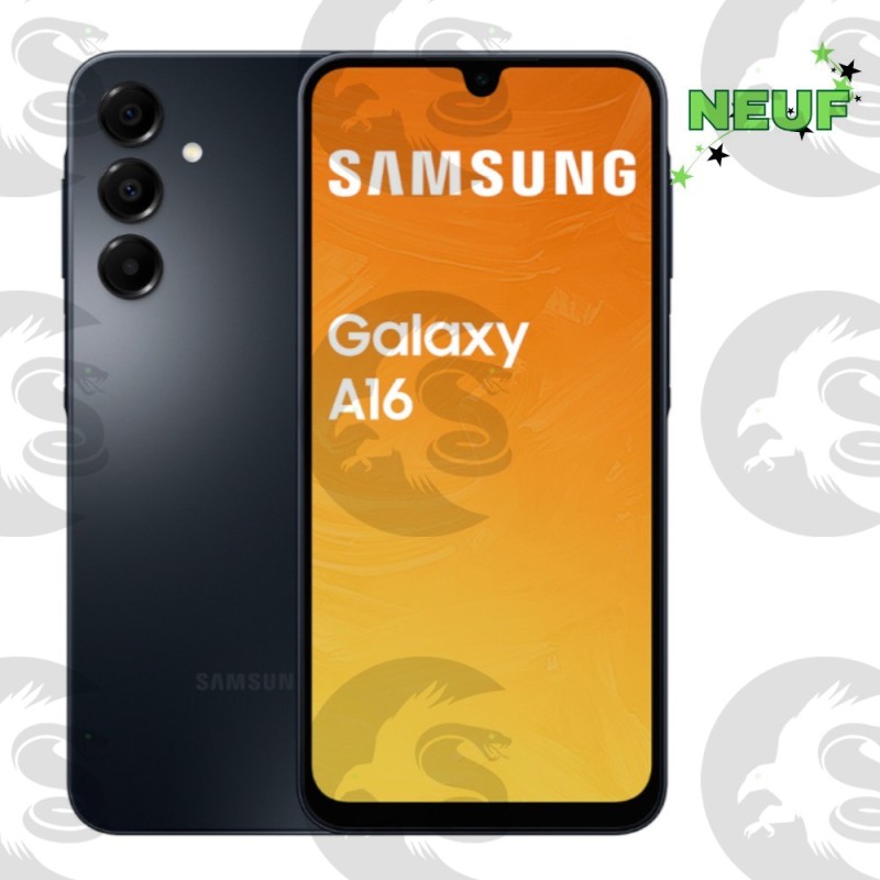 Samsung Galaxy A16 | 128G | Noir | Neuf