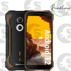 DOOGEE S51 (2023) Téléphone Robuste | 64Go | Noire-Orange | Reconditionné