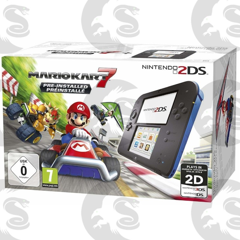 Nintendo 2DS avec boite | Bleu | Occasion