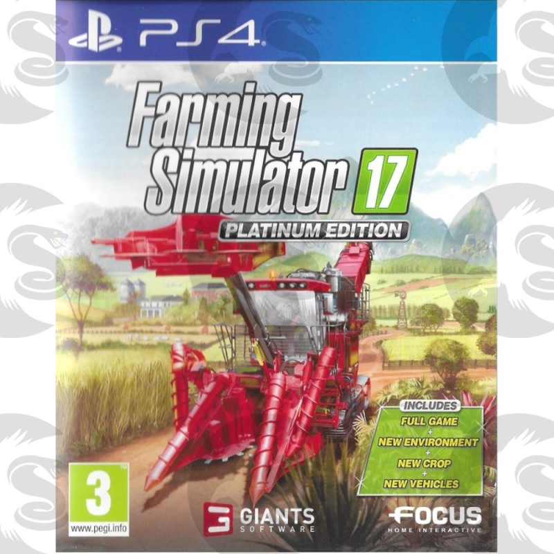 Farming Simulator 17 Platinum Edition _ Version UK | PlayStation 4
