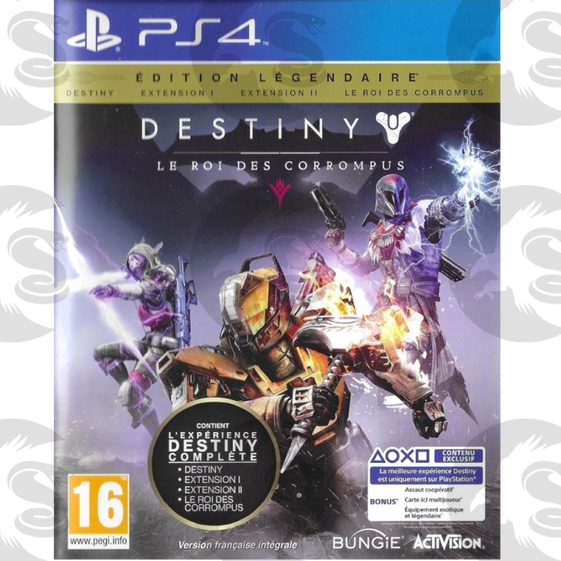 Destiny- Le Roi des corrompus- Edition Légendaire | PlayStation 4