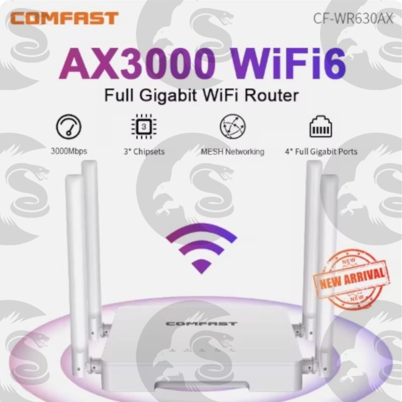 Routeur Wifi Comfast Wifi 6 (3000 Mbps)
