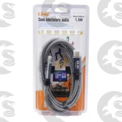 Câble HDMI 8K Nylon Tressé 1.5m LinQ