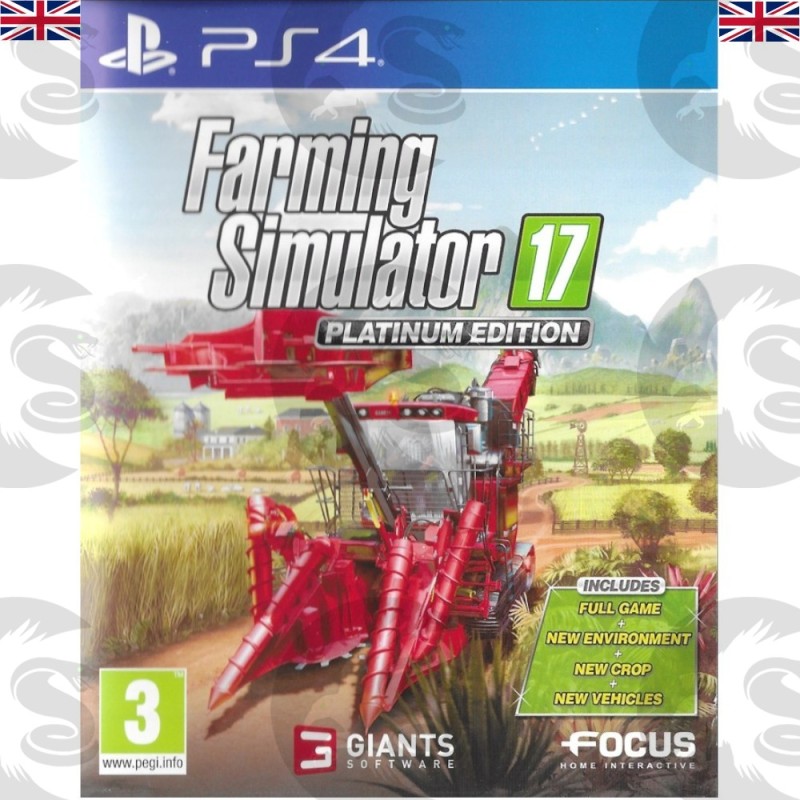 Farming Simulator 17 Platinum Edition _ Version UK | PlayStation 4