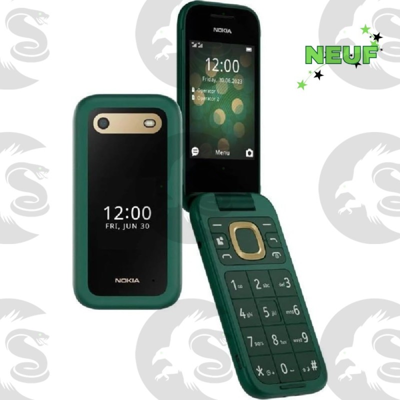 Nokia 2660 Flip 4G- Vert - 128Mo