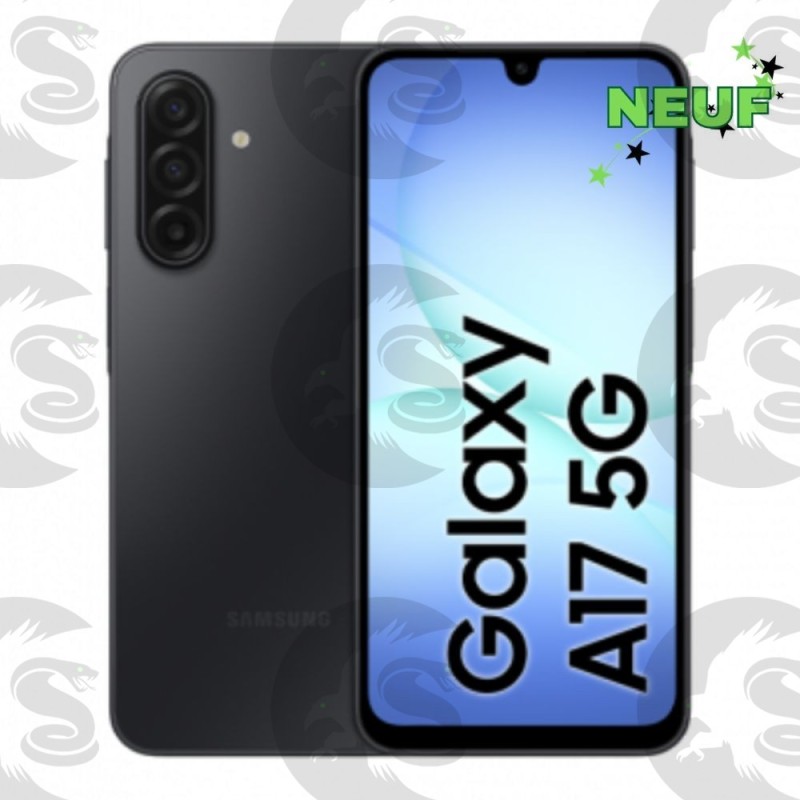 Samsung Galaxy A17 5G | 128 Go | Noir | Neuf