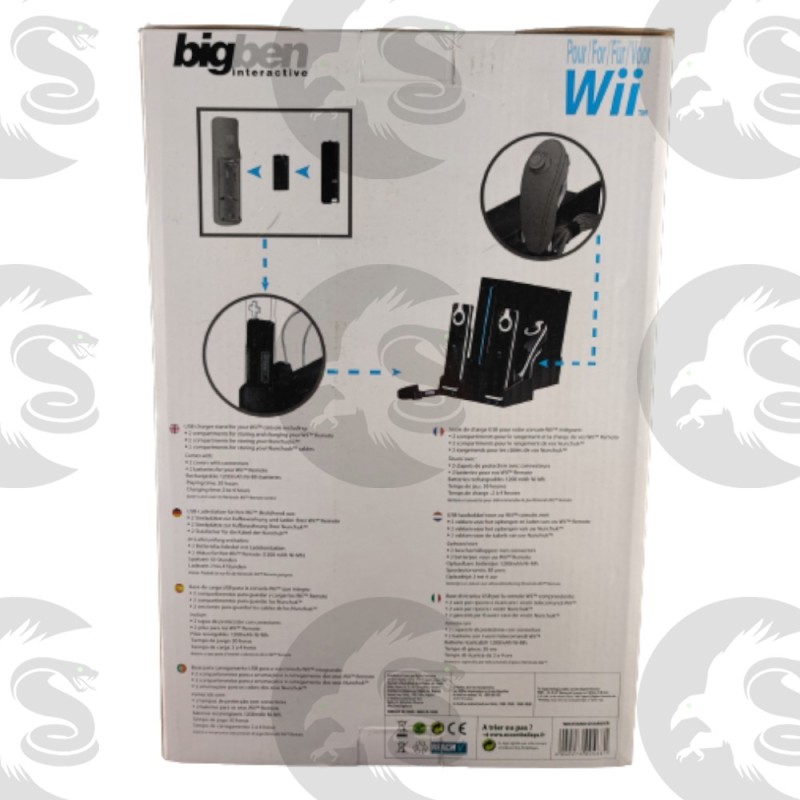 Nintendo Wii Pack de chargement + 2 batteries